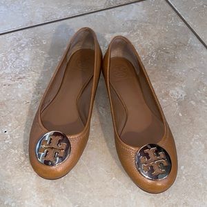 Tory Burch Chelsea Leather Ballet Flats